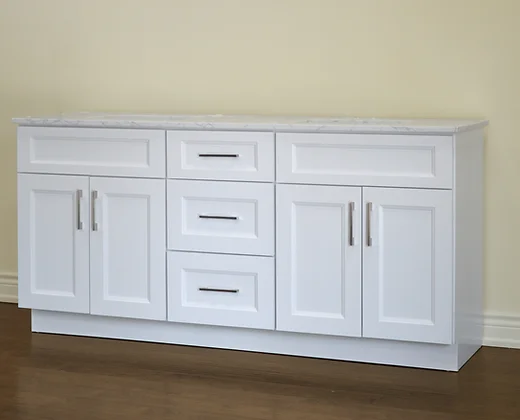 72" Solid Wood Vanity With Quartz Countertop – TC – WS72