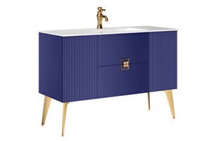 ADRIA 48” Matte Navy Blue