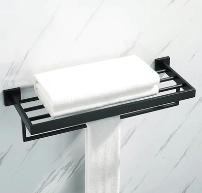MULTI ROD TOWEL HOLDER BLACK