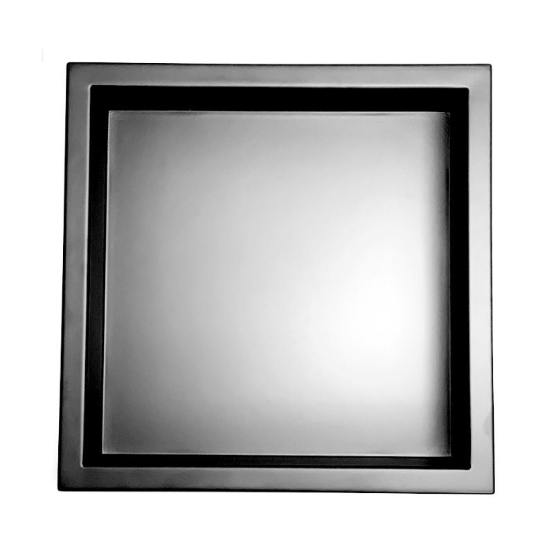 METAL Shower NICHE 12″X12″ 3.5″ dept Black