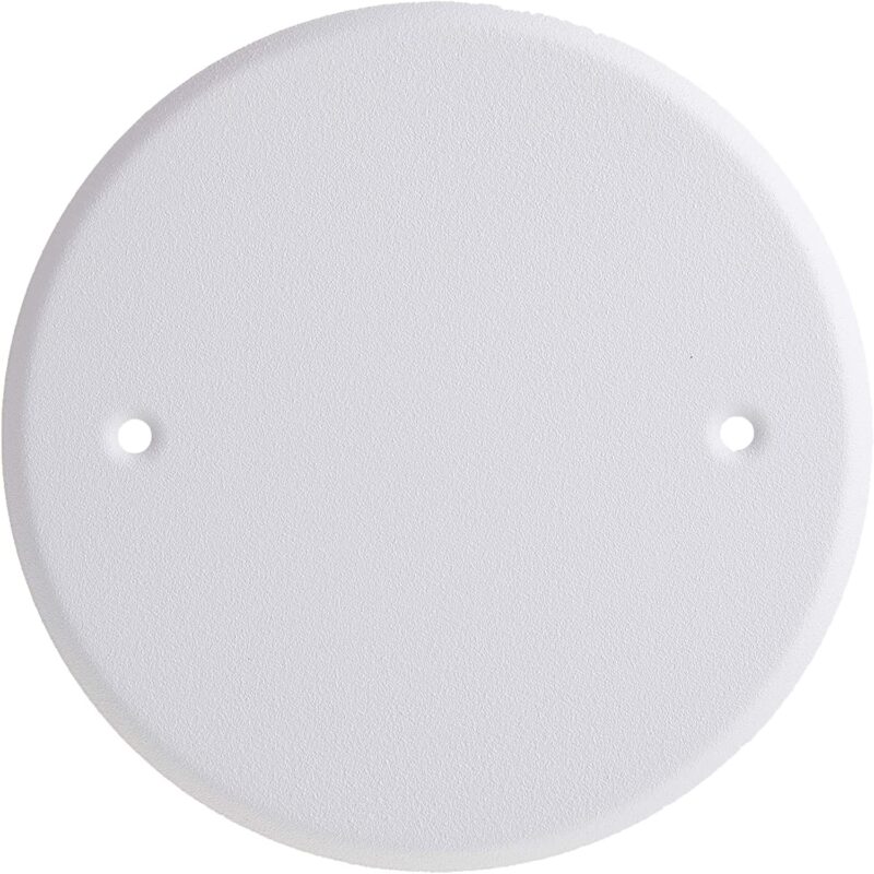 WPF ROUND BLANK COVER - WHITE