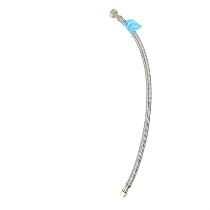 FLEX CONNECTOR SS 3 / 8IN COMP X ½IN FIP 20IN FAUCET 180283