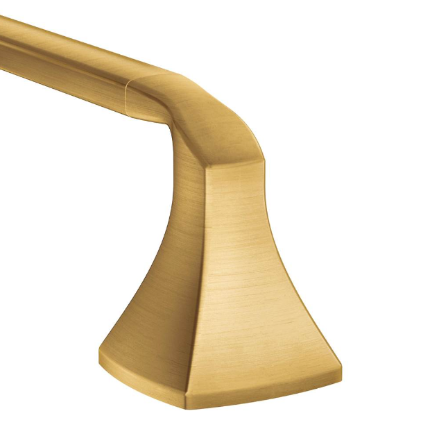 Moen Canada - YB5118BG - Voss Brushed Gold 18'' Towel Bar