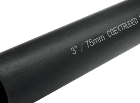 3" X 12' ABS CELL-CORE ABS DRAIN PIPE
