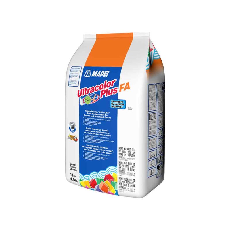 ULTRACOLOR PLUS FA Rapid-Setting, “All-in-One” Grout Replacement for Sanded and Unsanded Grouts