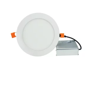 4″ 10W 6000K DIMMABLE LED PANEL LIGHT WITH JUNCTION BOX- WHITE TRIM