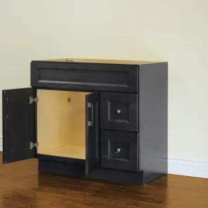 36″ Solid Wood Vanity with Quartz Countertop