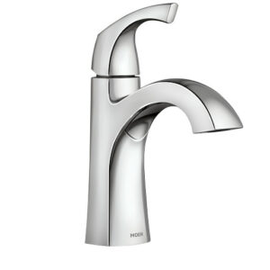 Lindor Chrome One-Handle High Arc Bathroom Faucet