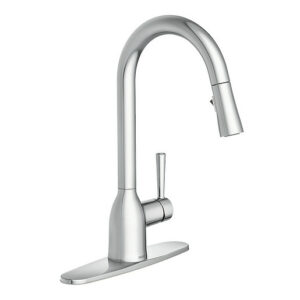 MOEN Adler Chrome One-Handle High Arc Pulldown Kitchen Faucet