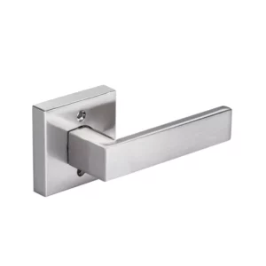 HD1 Square Dummy Door Handle silver (brush nickle)