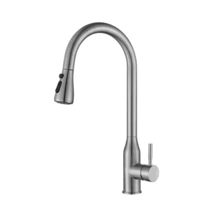 Multifunctional Single Handle Long Head Pull Out Spring Extension Neck Sink Taps Mixer Kitchen Faucet KS3042