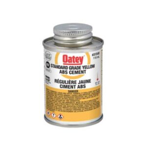 Oatey Standard Grade Yellow ABS Cement – 118 ml Can 31540