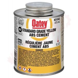 Oatey ABS Standard Yellow Cement, 473mL 31542