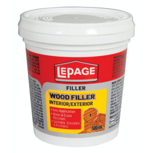 LePage Wood Filler – Interior and Exterior – 500 mL