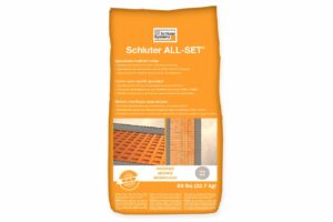 Schluter Systems SETA50W ALL-SET Modified Thinset Mortar White 50 Lbs Bag