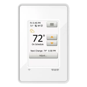 Schluter DITRA-HEAT-E-WIFI Programmable Wi-Fi Thermostat – Bright White DHERT104BW