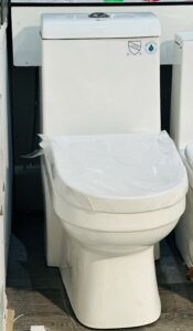 One Piece toilet seat (White)